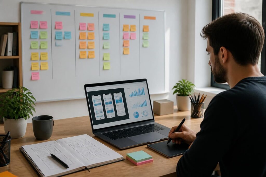 découvrez les étapes clés pour créer un produit numérique réussi, de l'idée initiale à la mise sur le marché, avec des conseils pratiques pour chaque phase du processus.