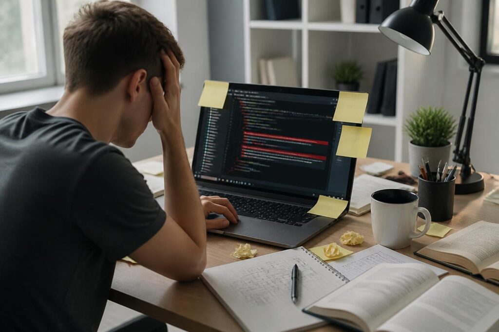 découvrez les erreurs classiques que font souvent les débutants en programmation et apprenez comment les éviter pour progresser efficacement.