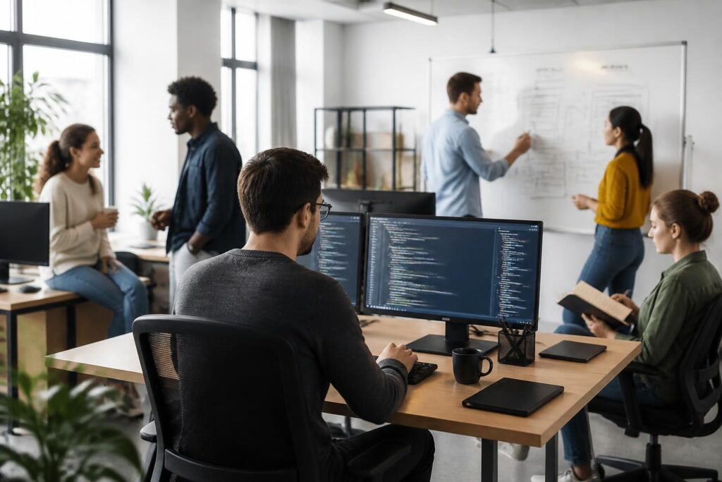 Reconversion développeur : les profils que recherchent les entreprises