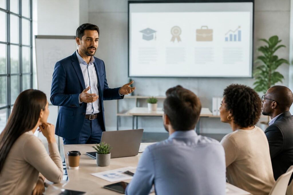 découvrez comment devenir formateur : les compétences clés à acquérir, les différents statuts professionnels possibles, et les débouchés dans ce métier en pleine croissance.