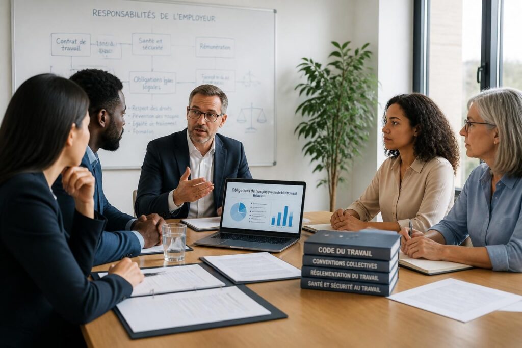 découvrez les principales obligations légales de l'employeur en droit du travail pour assurer la conformité et protéger les droits des salariés.